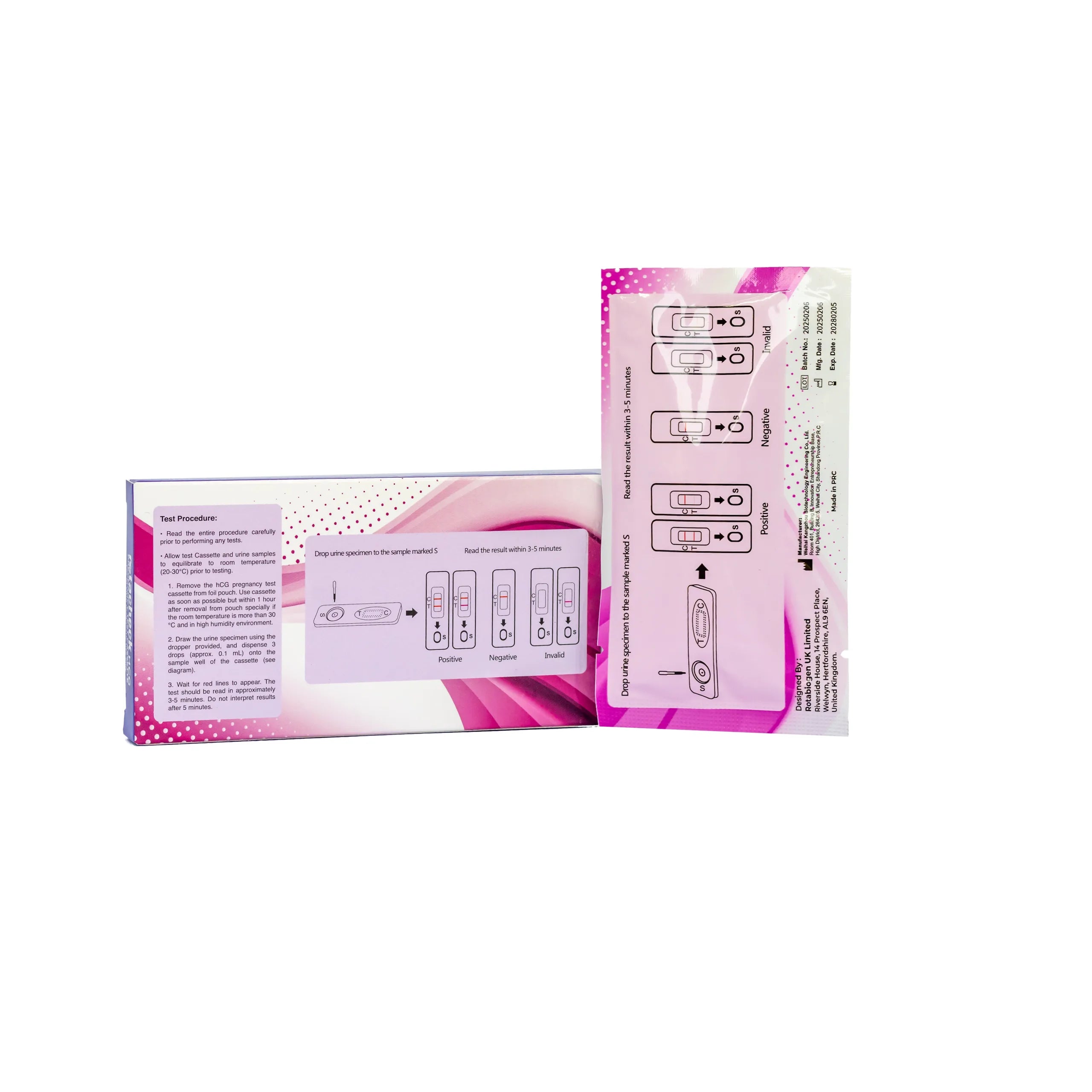 RotaCheck HCG (PREGNANY TEST CASSETTES)