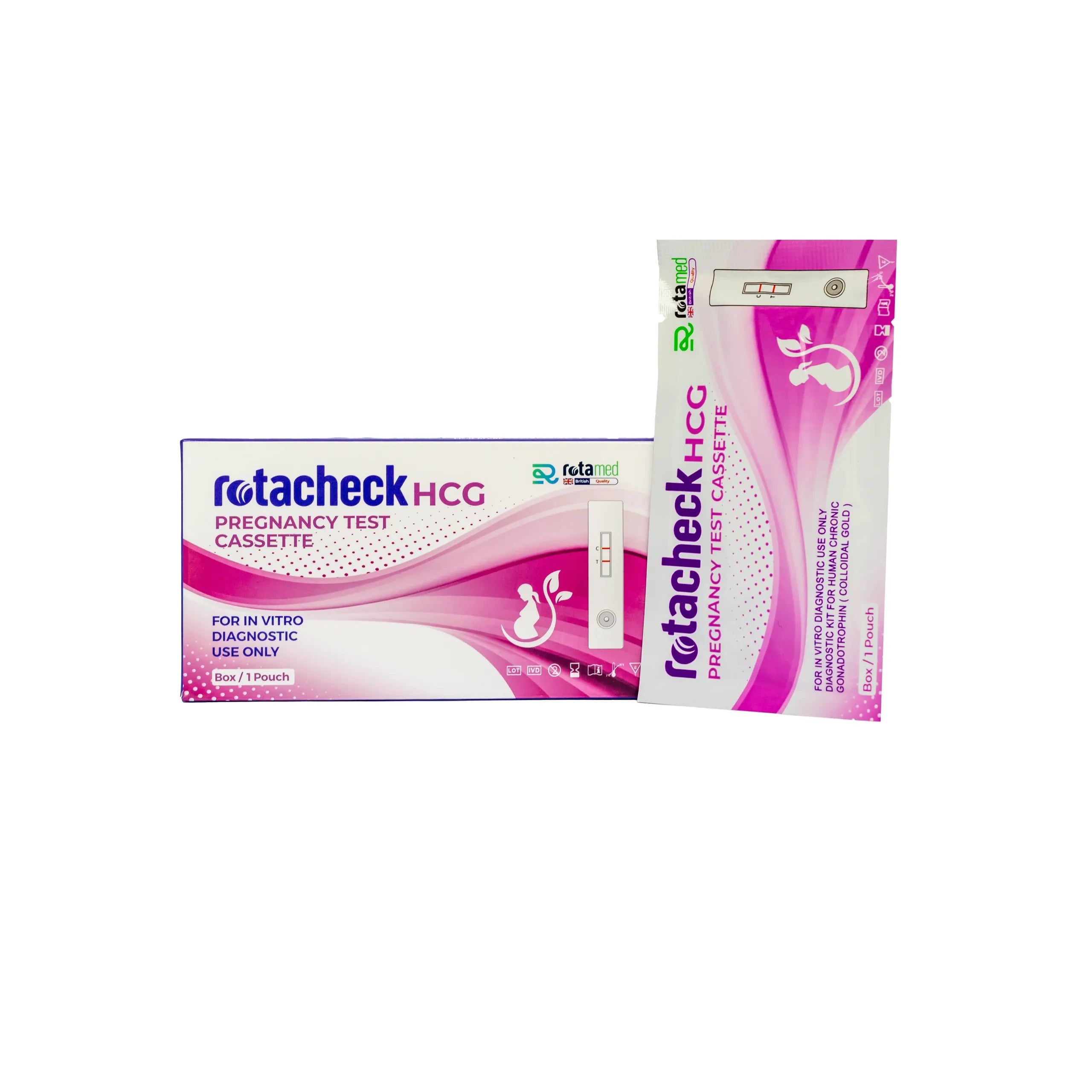 RotaCheck HCG (PREGNANY TEST CASSETTES)