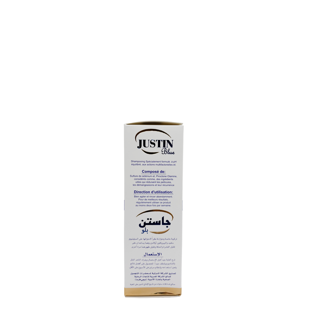 Shampoo Justin Blue 175Ml